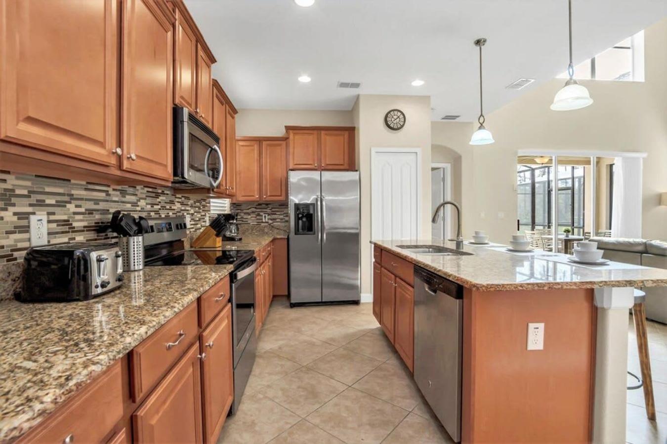 Near Disney - 5Br Home- Games Pool Hot Tub & Bbq Kissimmee Εξωτερικό φωτογραφία