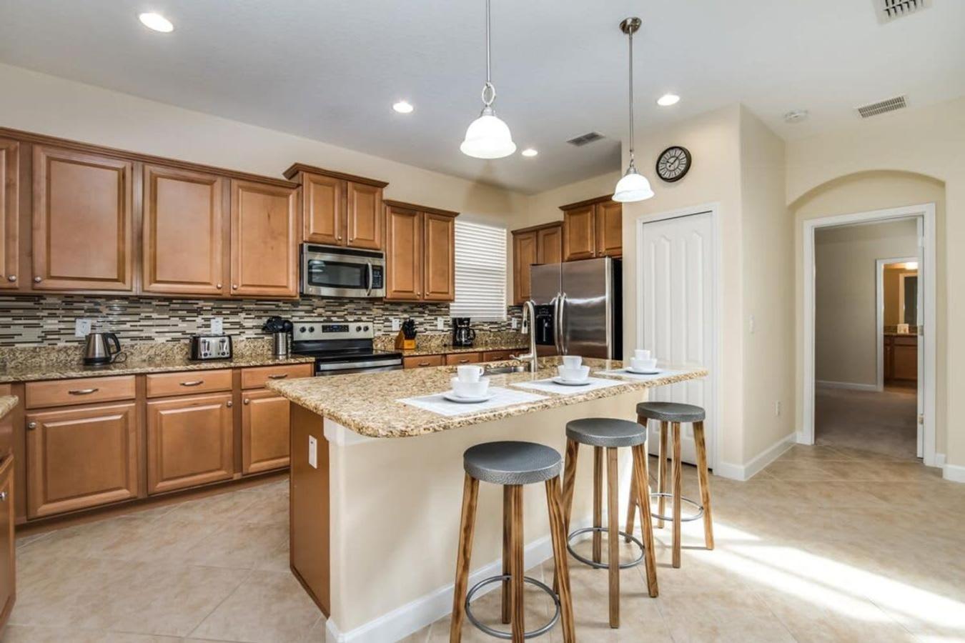 Near Disney - 5Br Home- Games Pool Hot Tub & Bbq Kissimmee Εξωτερικό φωτογραφία