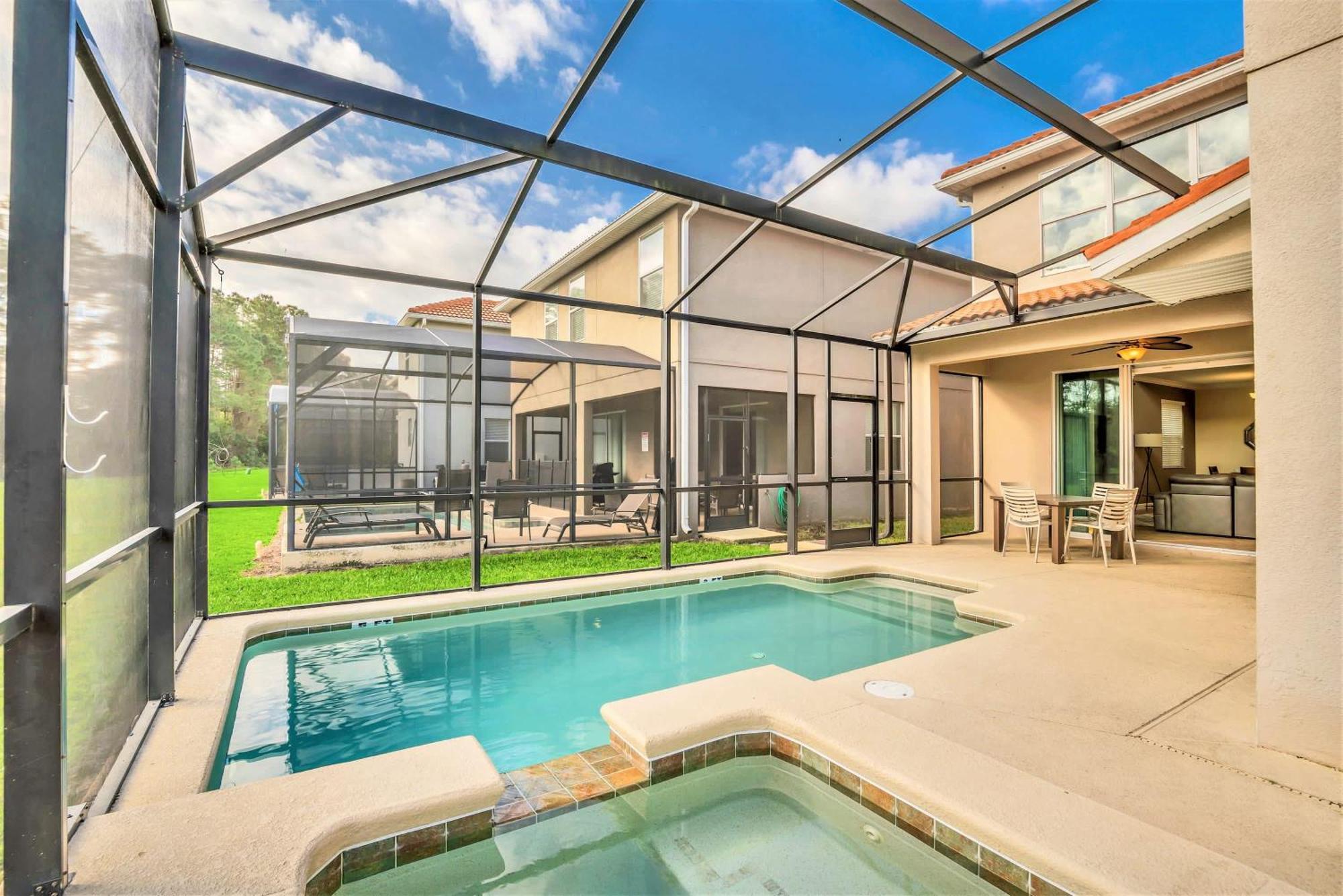 Near Disney - 5Br Home- Games Pool Hot Tub & Bbq Kissimmee Εξωτερικό φωτογραφία