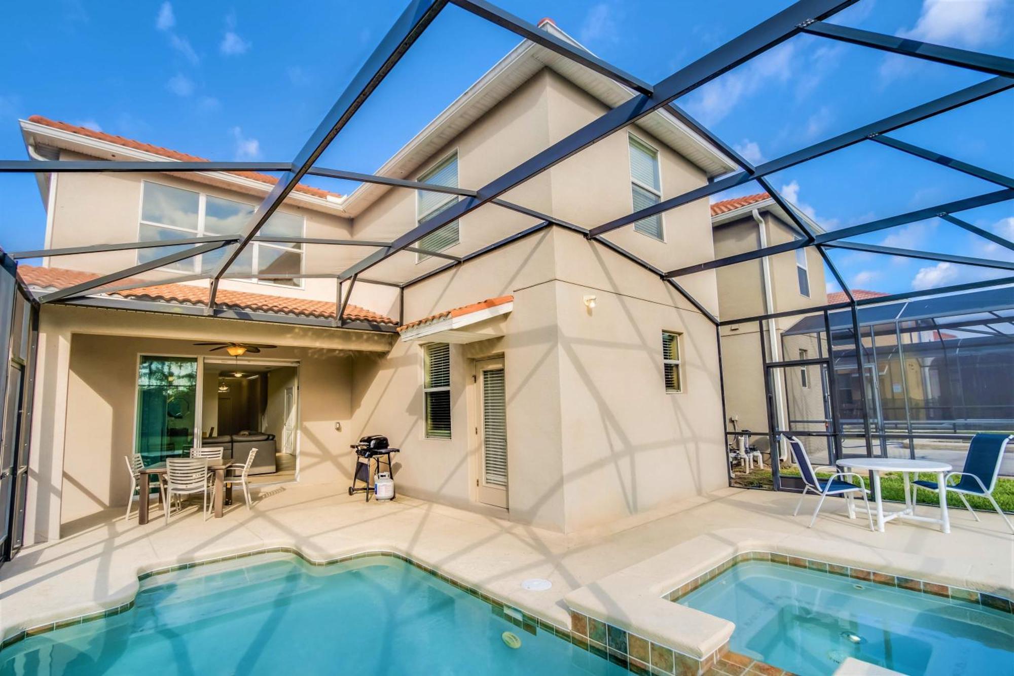 Near Disney - 5Br Home- Games Pool Hot Tub & Bbq Kissimmee Εξωτερικό φωτογραφία